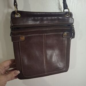Fossil Brown Leather Women's Bag